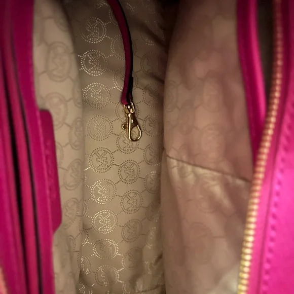 Michael Kors Fuchsia Satchel Bag - Picture 6 of 6